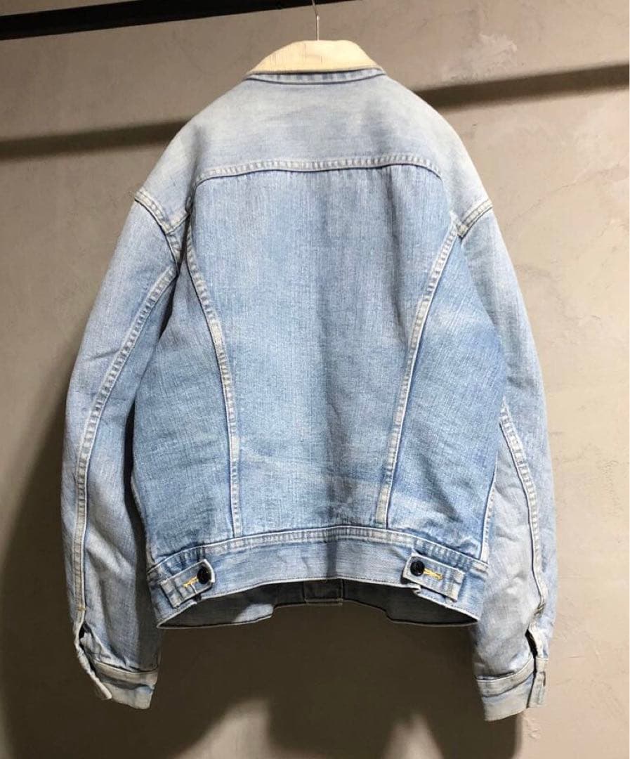 名作 70s 80s USA製 Lee STORM RIDER デニムジャケット