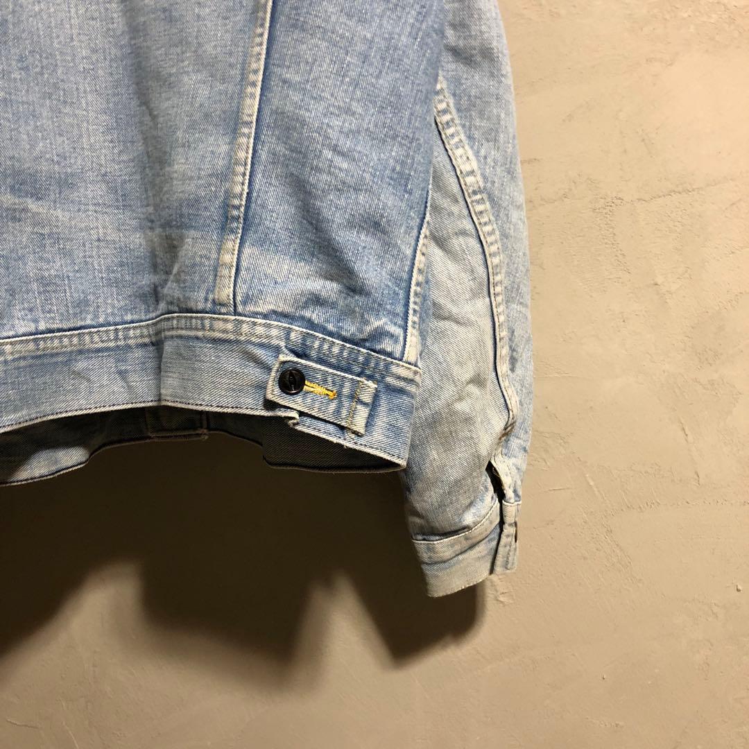 名作 70s 80s USA製 Lee STORM RIDER デニムジャケット