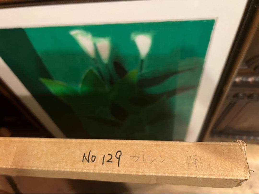 プロキオン＊ベルナール カトラン リトグラフ ポスター 欄 絵画 額縁