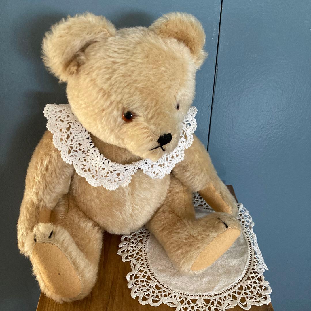 ハーマン　ドイツ　アンティーク　ベア　くま　ぬいぐるみ　蚤の市