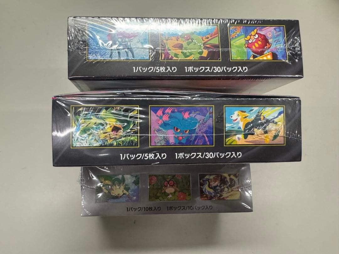 ポケモンカード　インフェルノX 2box テラスタルフェス1box シュリンク付