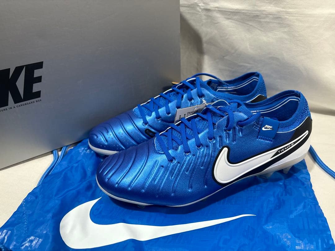 nike legend 10 elite fg blue 25.5 レジェンド