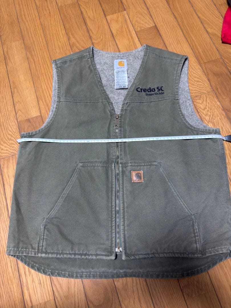 Carhartt オリーブグリーン ベスト