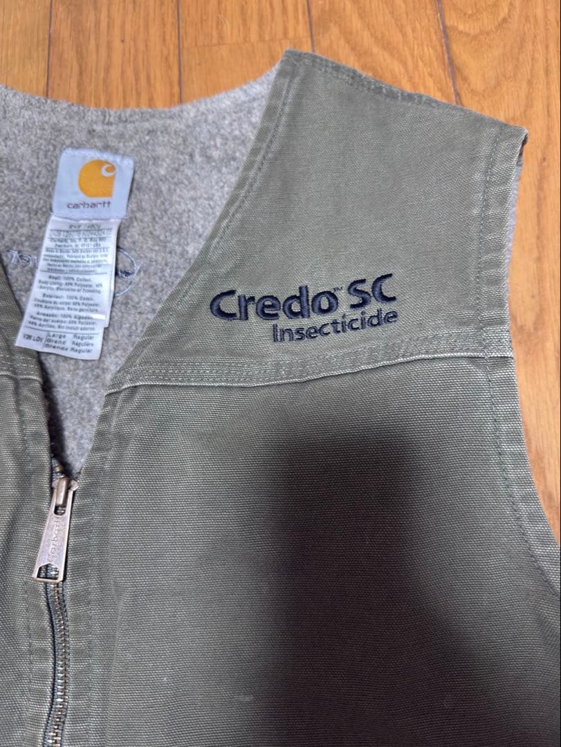 Carhartt オリーブグリーン ベスト