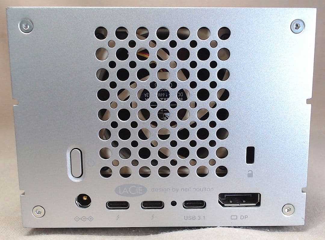 外付けハードディスク・ドライブ LaCie RAID 8TB 2big dock Thunderbolt3