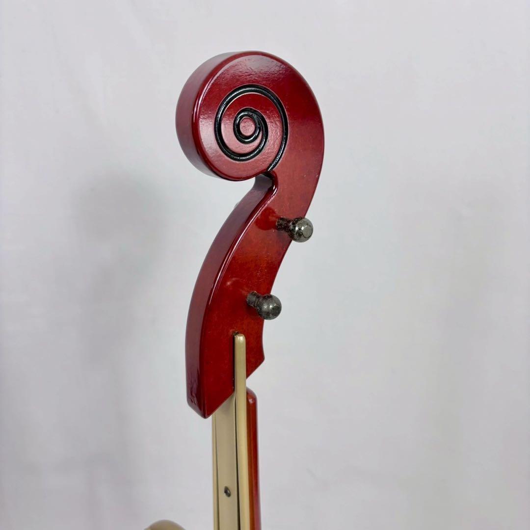 【美品】傘立て バイオリン ヴァイオリン レインラック 玄関収納 楽器調家具