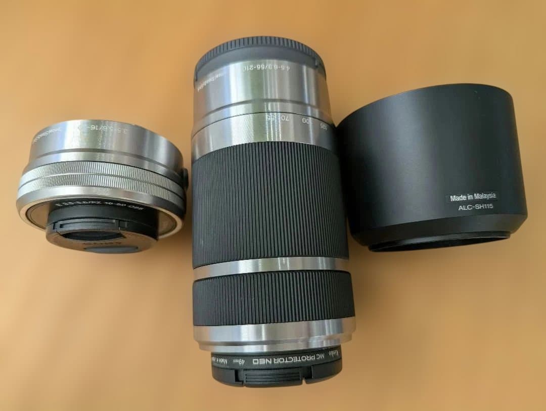 SONY Eマウント レンズ 2本セット 16-50 55-210