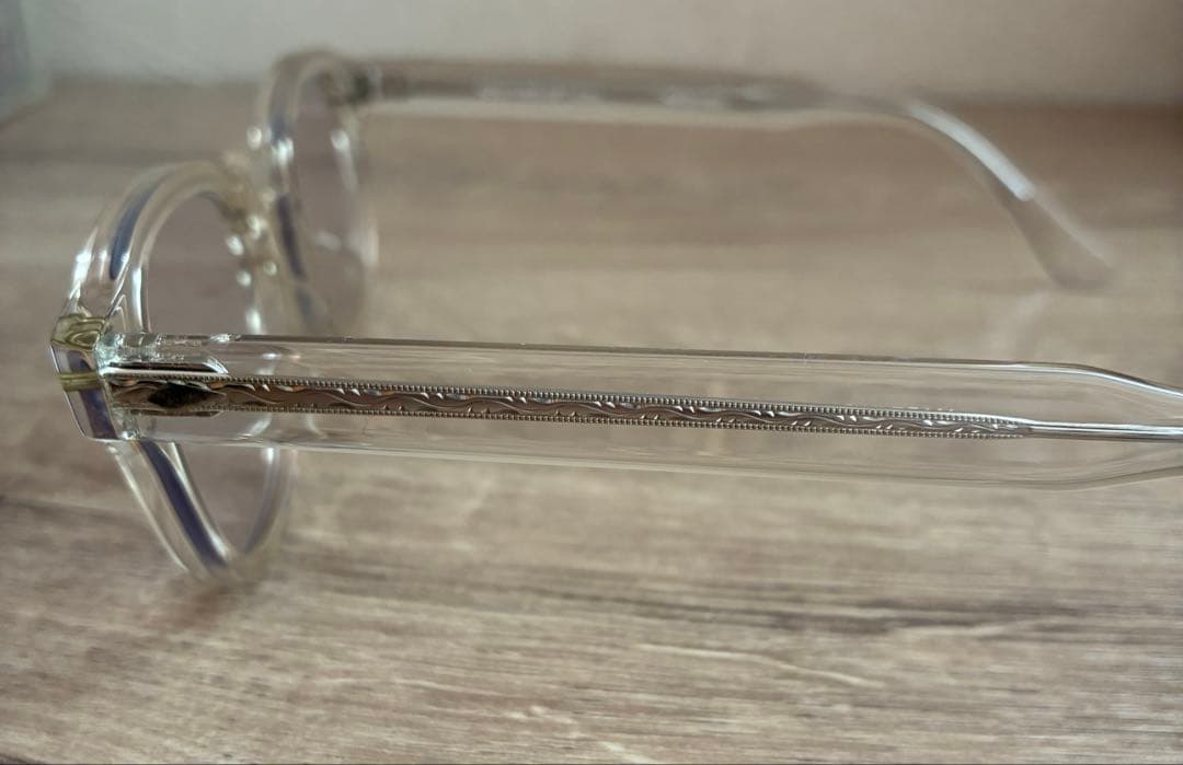 ノチノオプティカルCLEAR × CR LIGHT PURPLE(カラーレンズ)