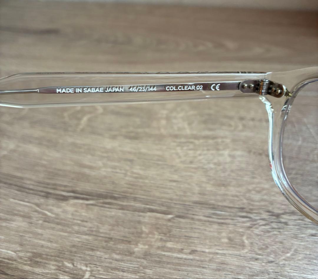 ノチノオプティカルCLEAR × CR LIGHT PURPLE(カラーレンズ)