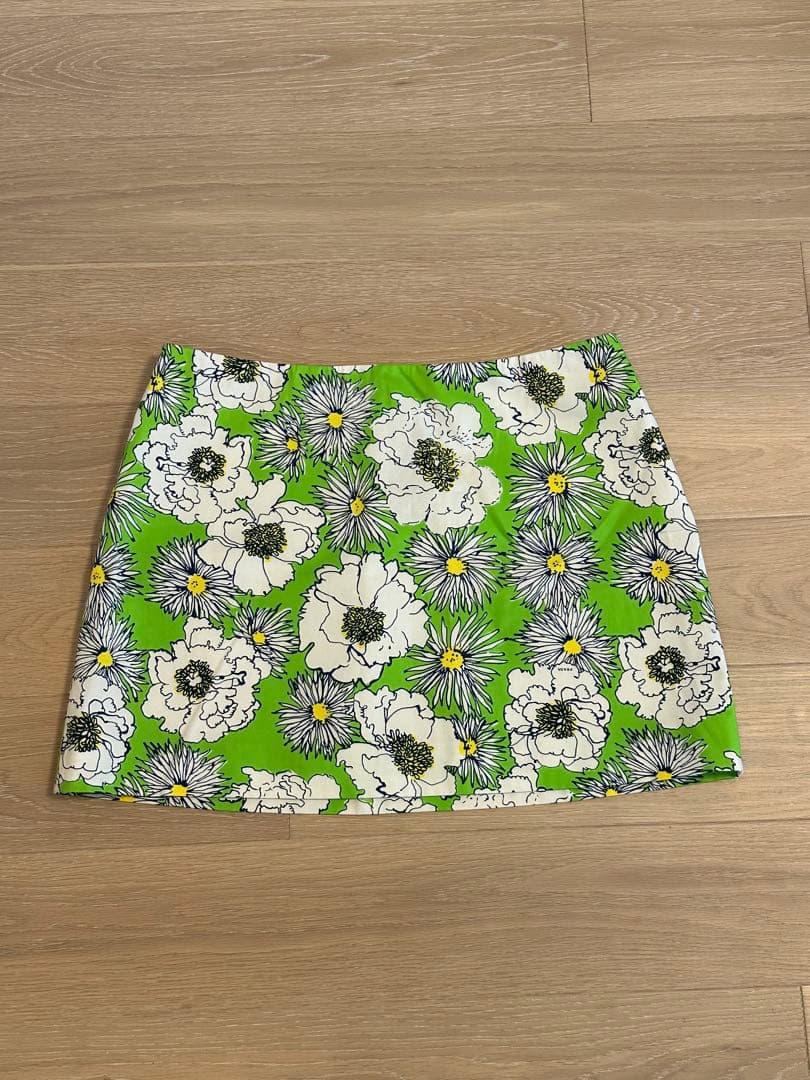 【新品】PRADA プラダ 花柄 スカート 42