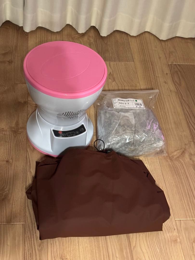 Yoni Steaming Seat 電気よもぎ蒸しチェア　よもぎ、マントセット