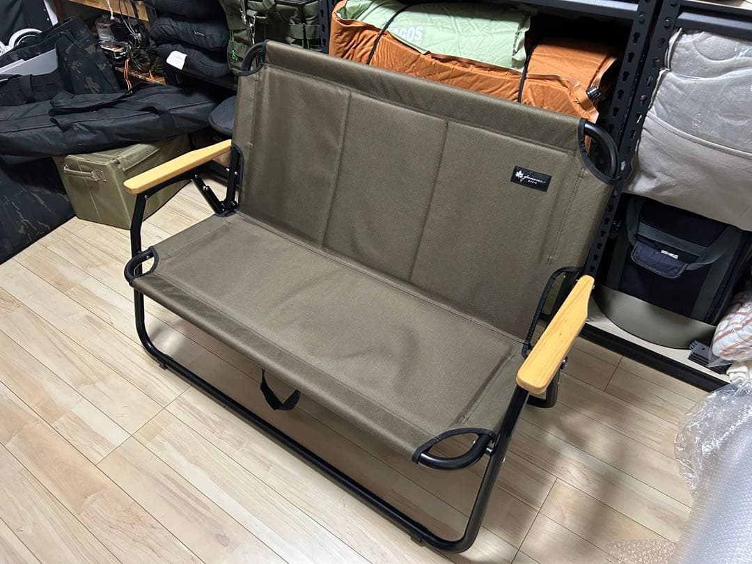 ロゴス　グランベーシック チェアfor 2&専用チェアカバー