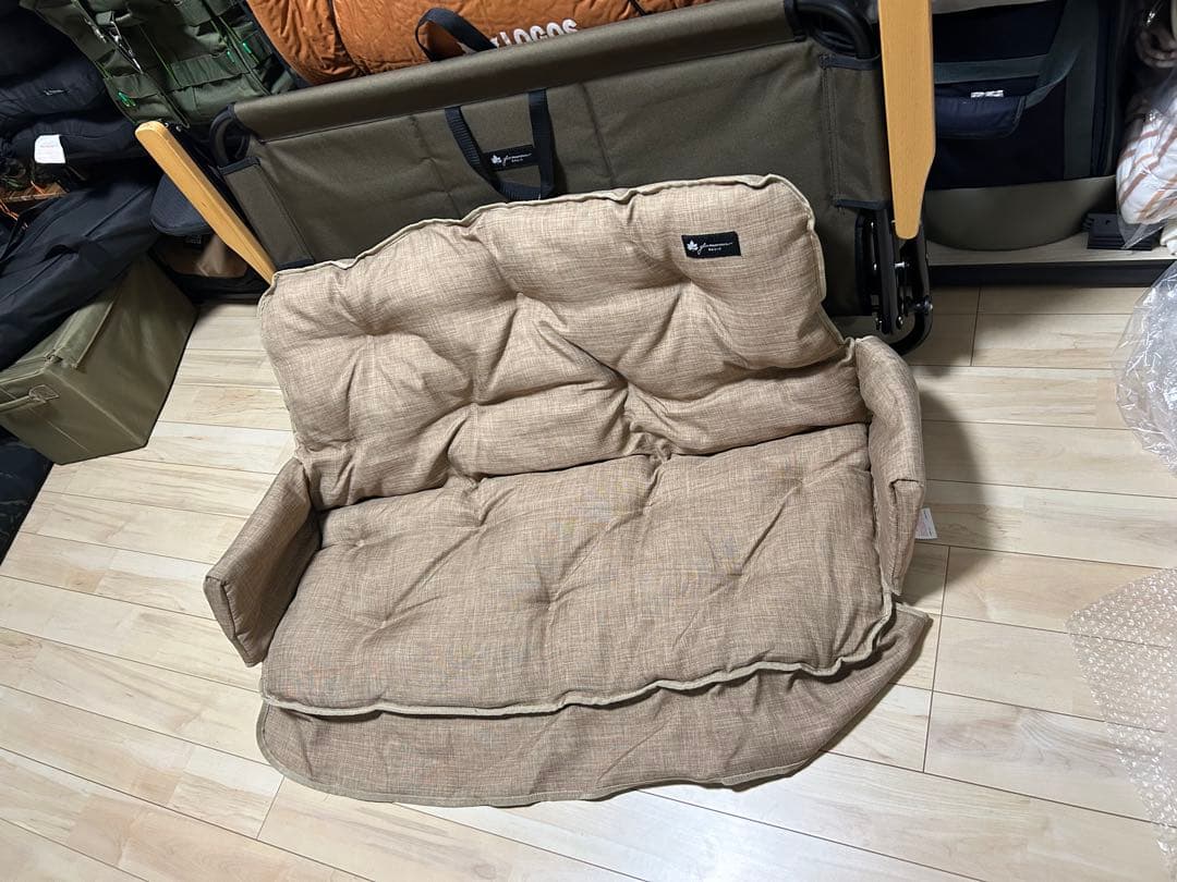 ロゴス　グランベーシック チェアfor 2&専用チェアカバー