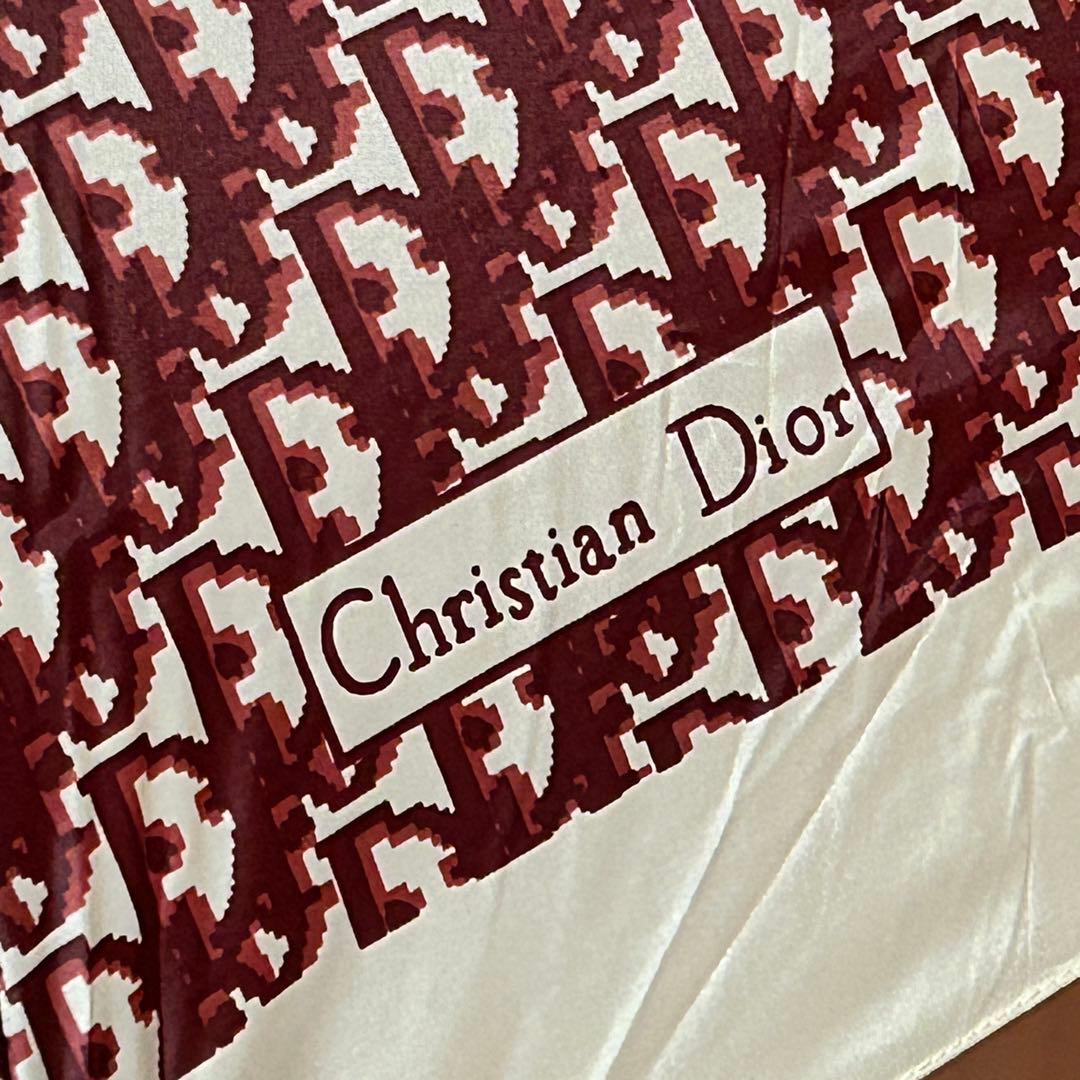 クリスチャンディオール 折りたたみ傘 トロッター柄 パラプリュイ CDロゴ