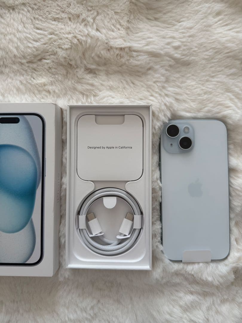 iPhone 15 128GB 新品未使用 ブルー