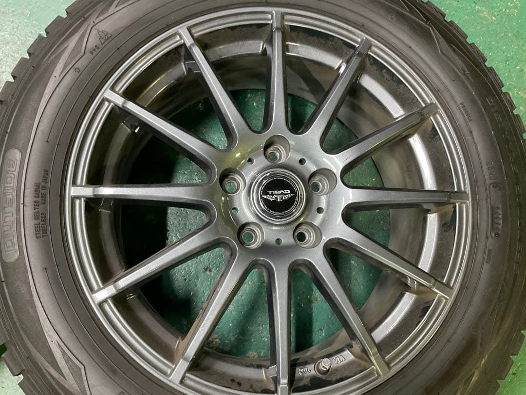 【送料無料】レクサス　UX 10系取り外し　215/60R17 中古4本セット