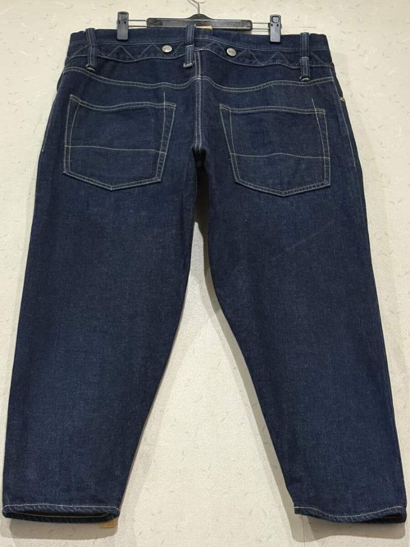 コムデギャルソン ガンリュウ EP-P005 サルエルデニムパンツ 濃紺 日本製