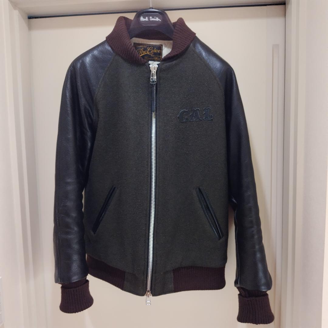 ユ*3様 CALEE　ウール×レザー スタジャン　M