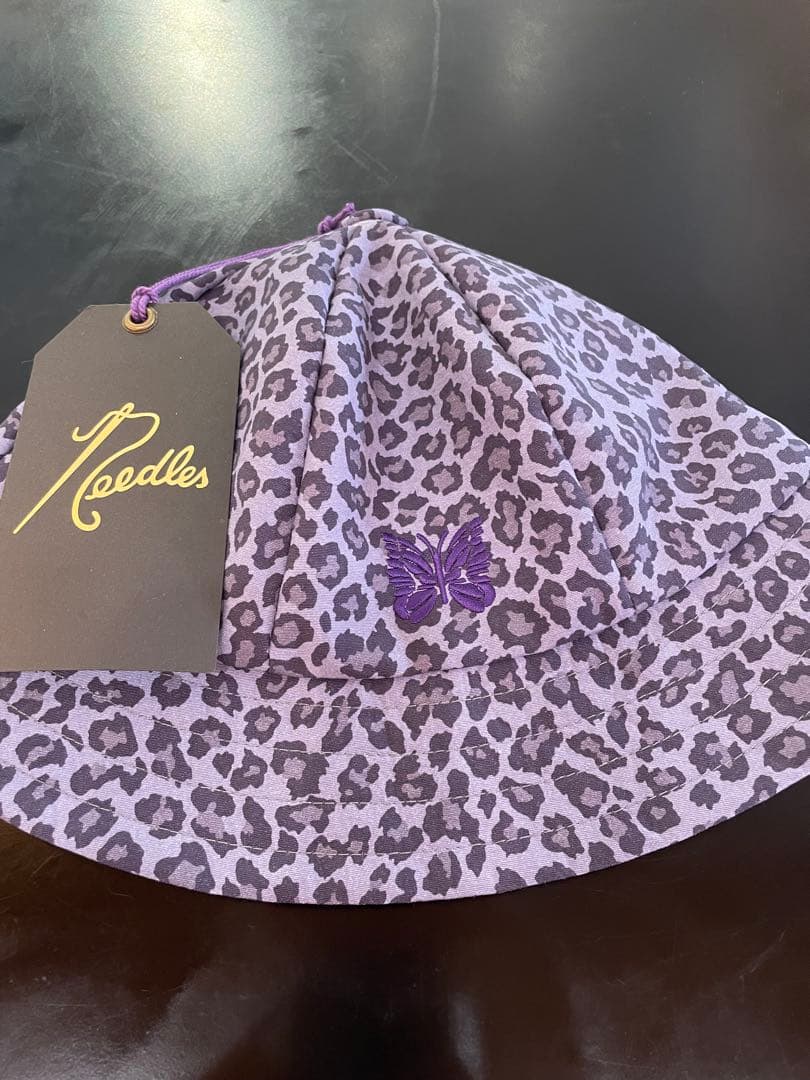 Needles ヒョウ柄 バケットハット Lsize