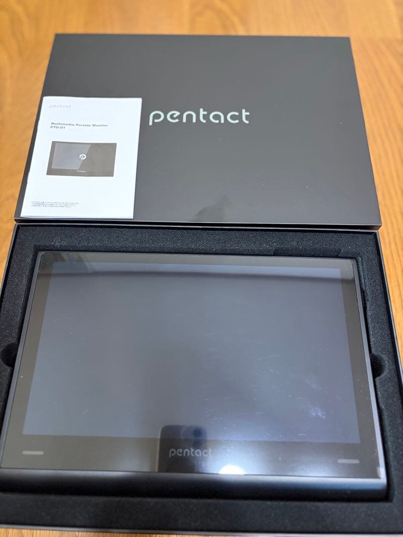 ✨pentact ポータブルモニター PTG-01✨ 使用1回 付属品完備