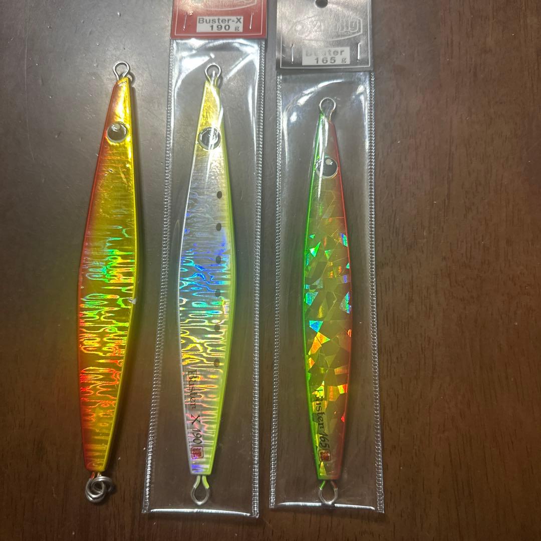 ツダジグ新品2used1Buster-X 190g & Buster 165g