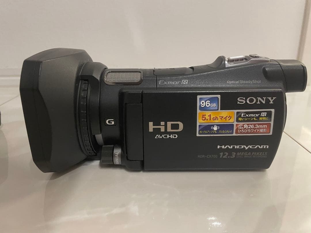 SONY HDR-CX700Vビデオカメラ