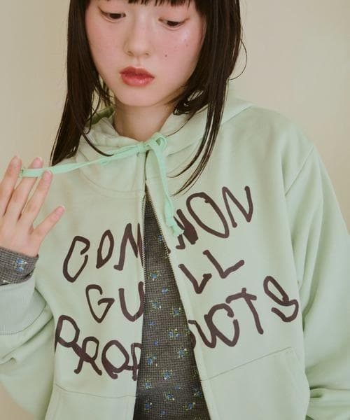 完売 common gull products. zip hoodie 25AW