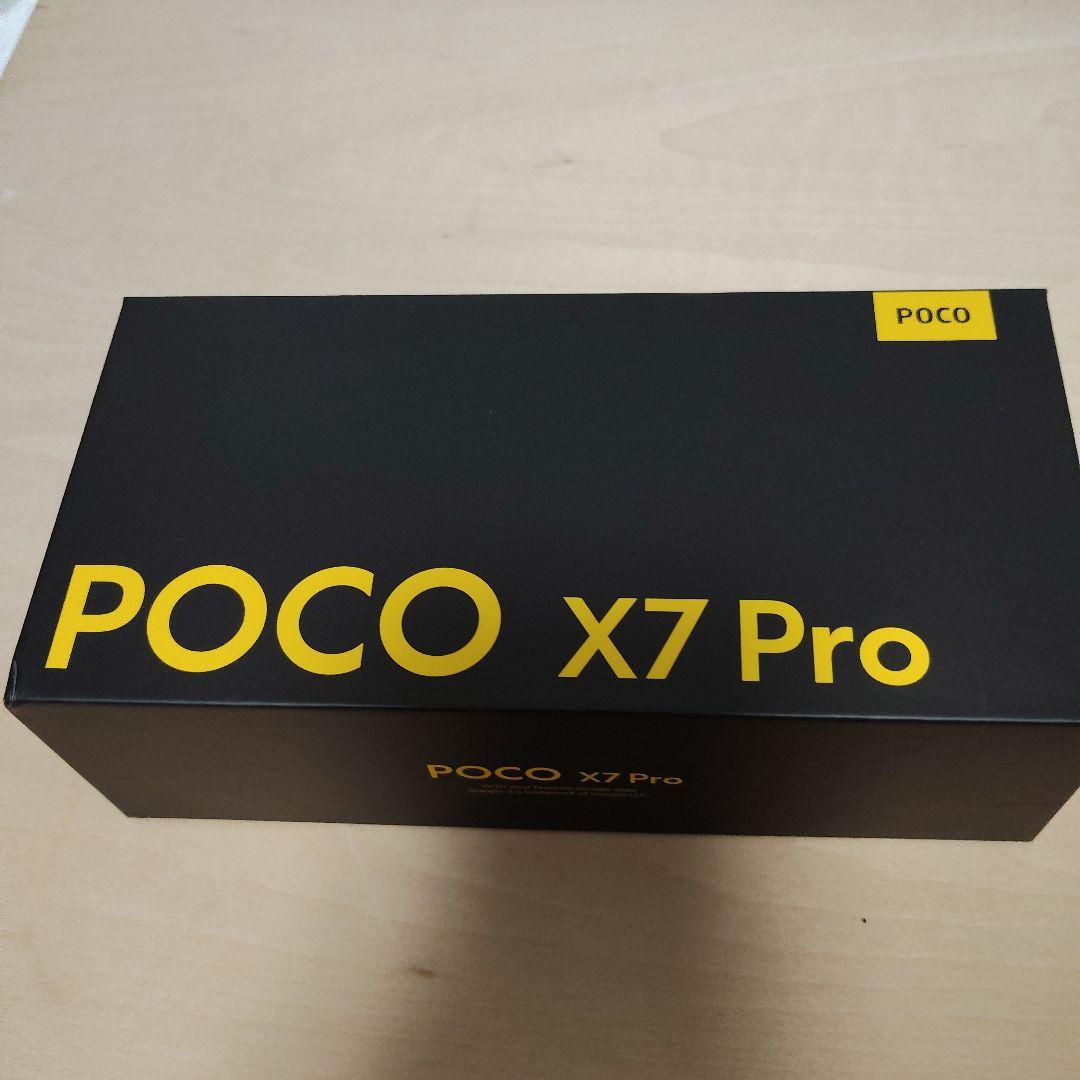 POCO x7PROブラック ケース付き512GB