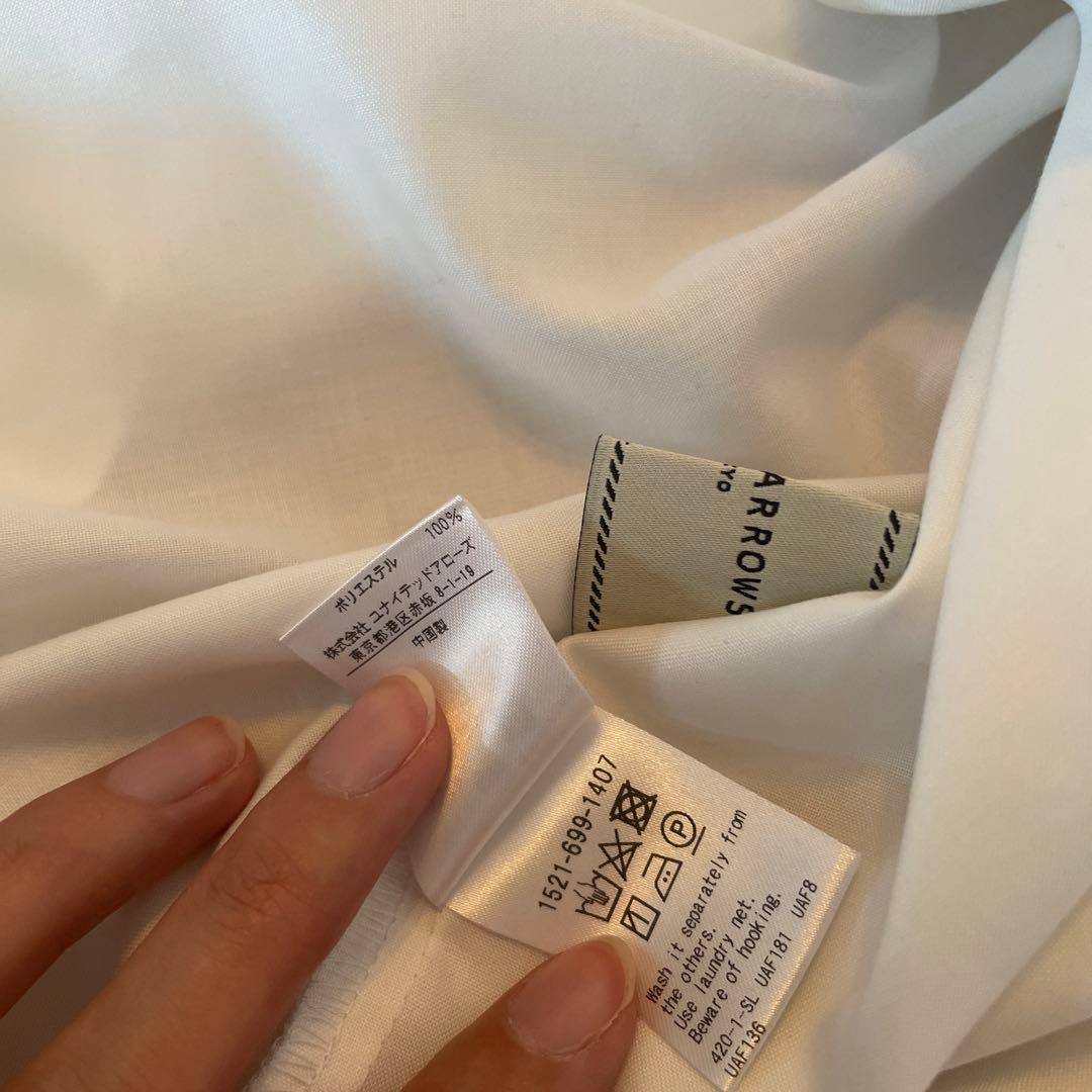 ユナイテッドアローズ　Pフリルブラウス