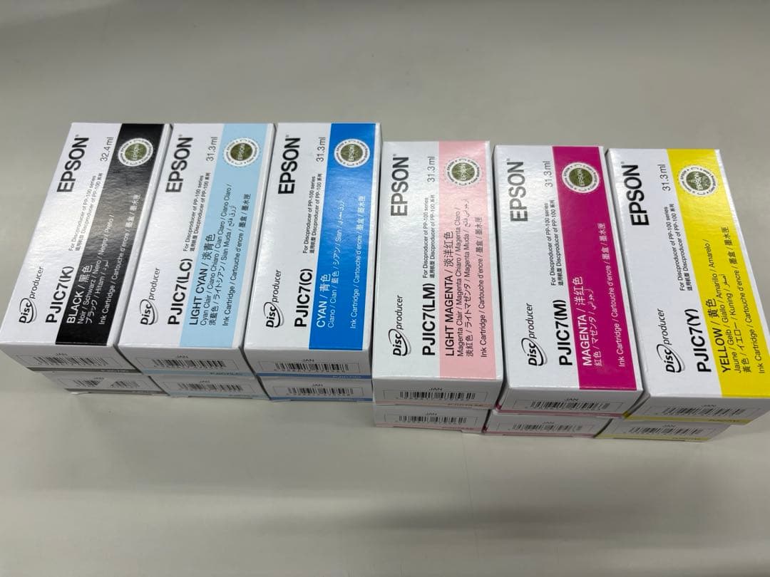 エプソン純正インクカートリッジ PJICシリーズ 6色 各3本セット