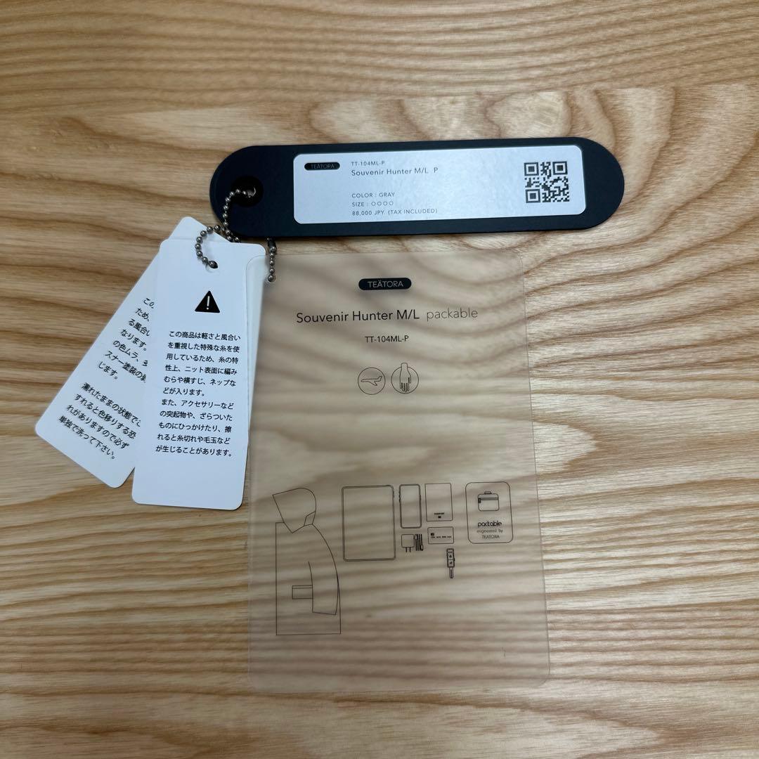 ジャケット・アウター TEATORA SOUVENIR HUNTER M/L P SIZE 4