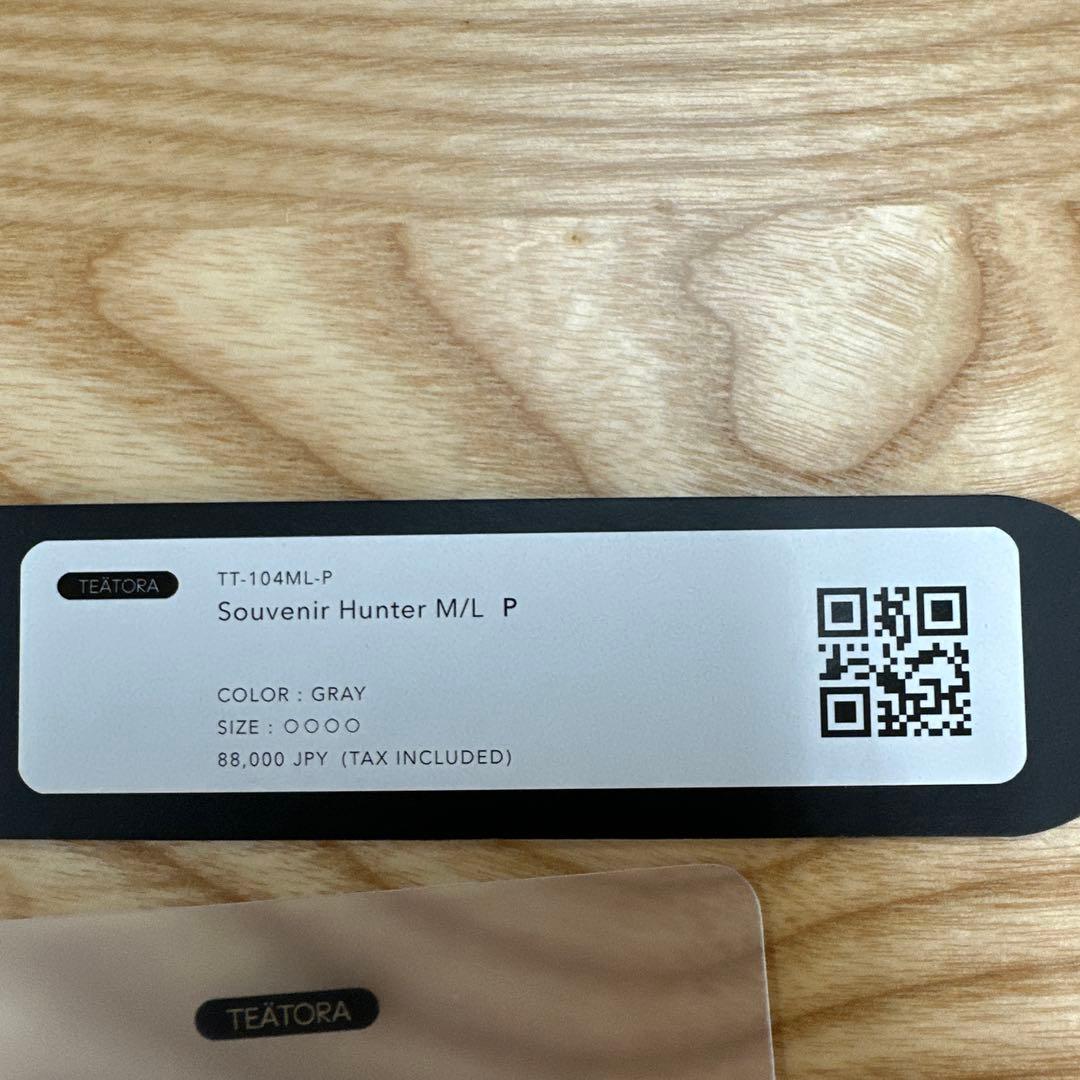 ジャケット・アウター TEATORA SOUVENIR HUNTER M/L P SIZE 4