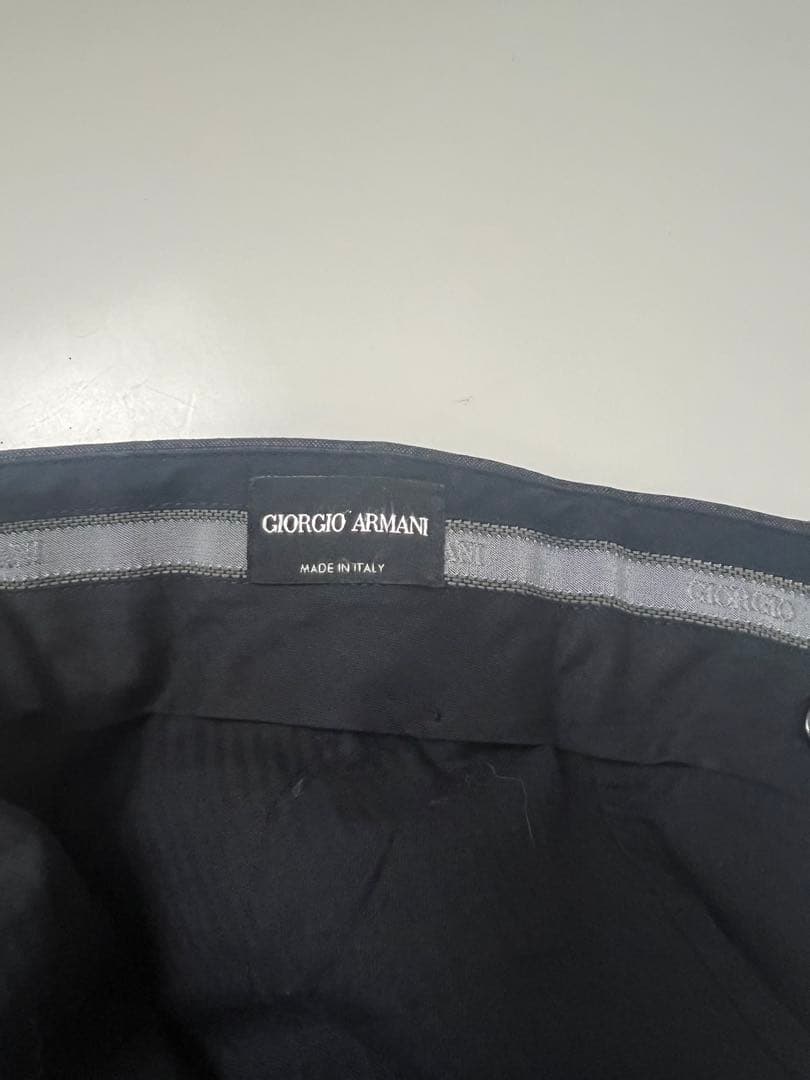 グレー ストライプ スーツジャケット 2つボタン