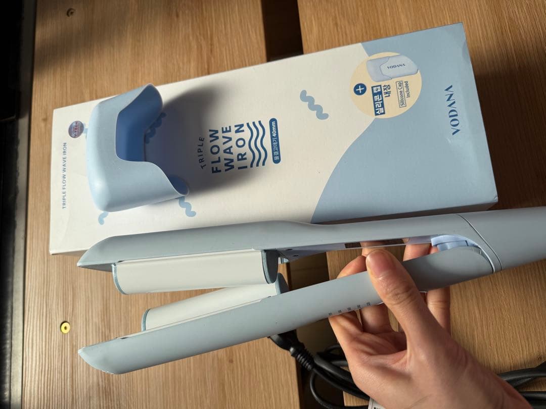 ヘアアイロン VODANA TRIPLE FLOW WAVE IRON 400mm