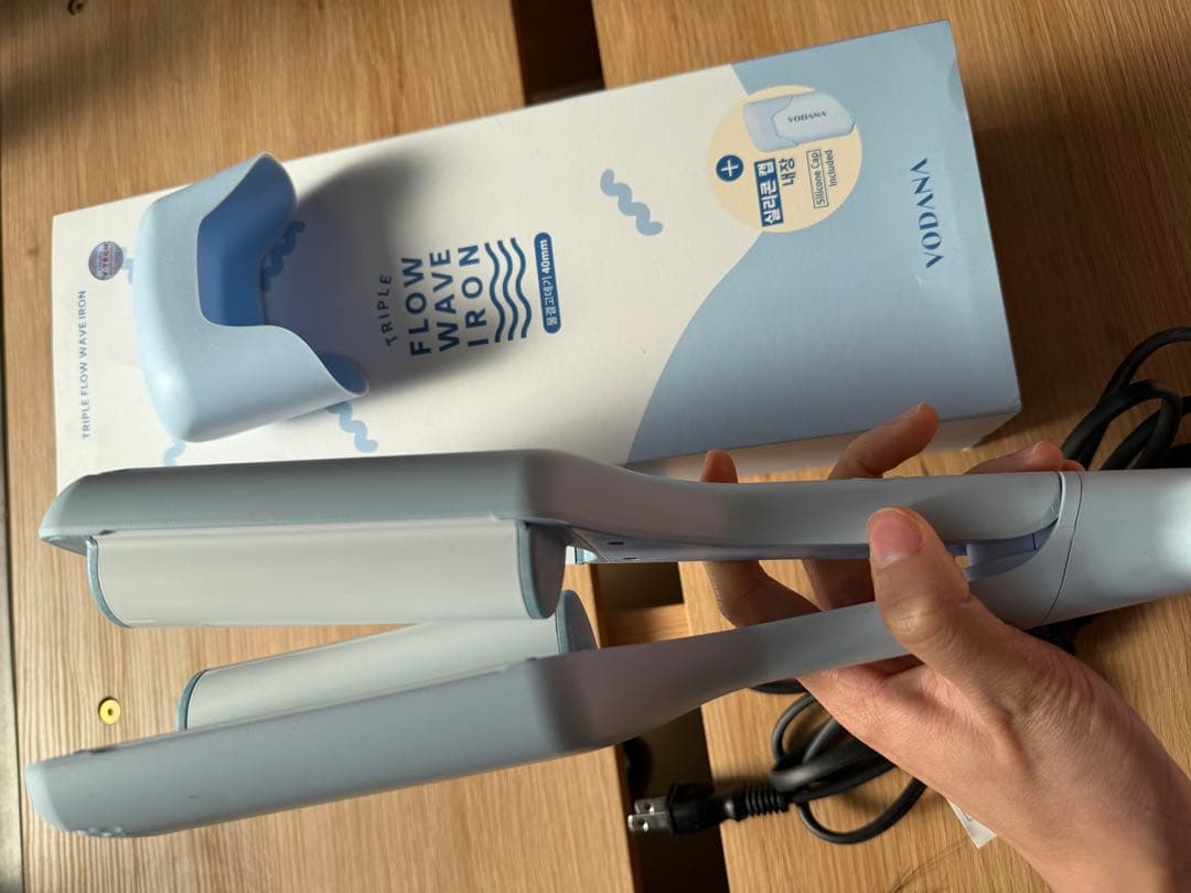 ヘアアイロン VODANA TRIPLE FLOW WAVE IRON 400mm