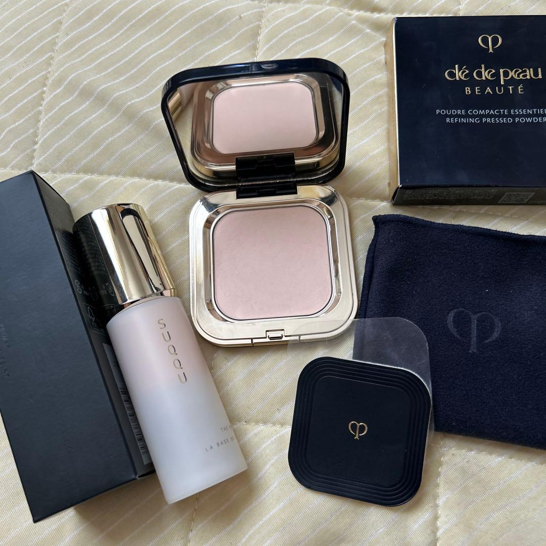 ◆クレ・ド・ポーボーテ/プードルコンパクトエサンシエルn/SUQQUザプライマー