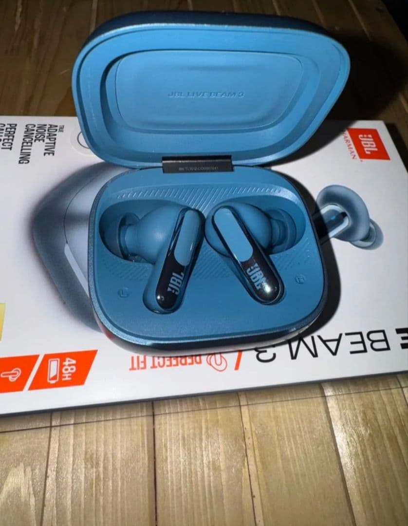 JBL BEAM 3 ワイヤレスイヤホン ブルー