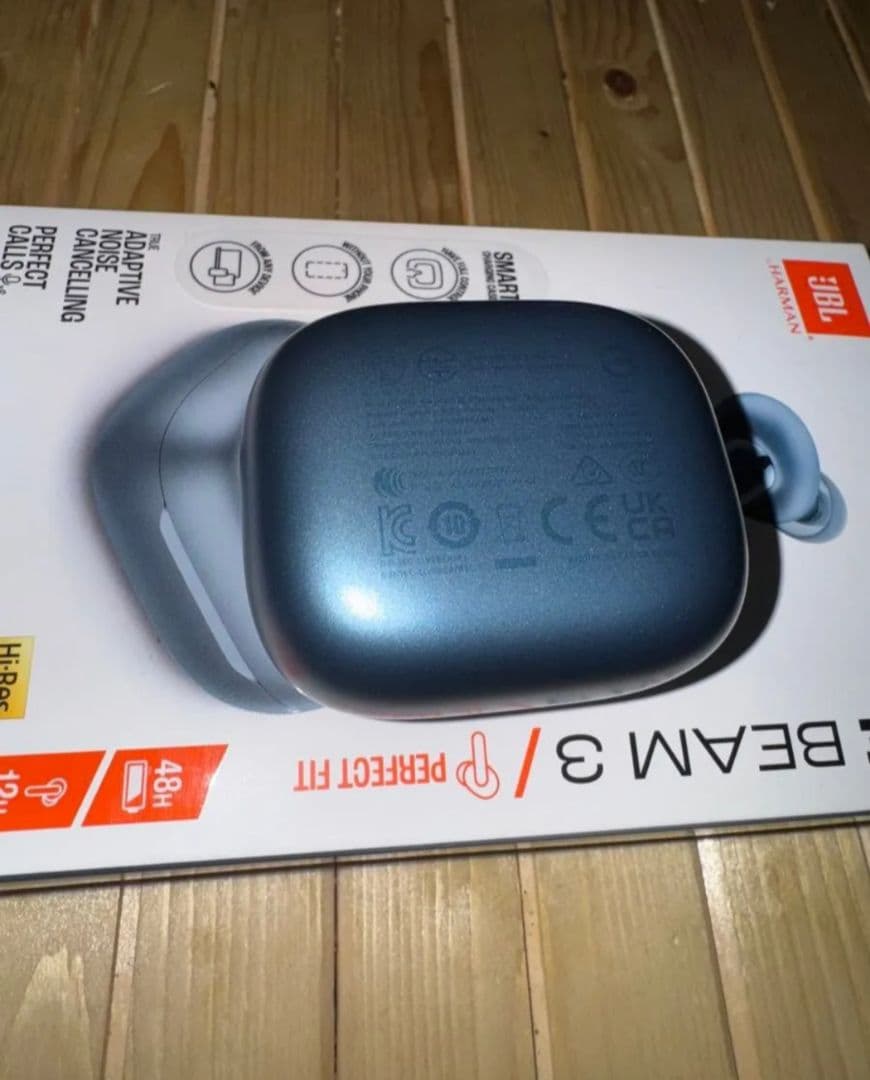 JBL BEAM 3 ワイヤレスイヤホン ブルー