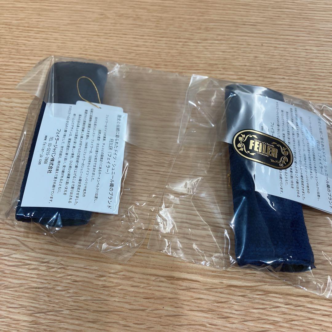 レア　フェイラー　ハンドルカバー　ネイビー　ロング　２つセット