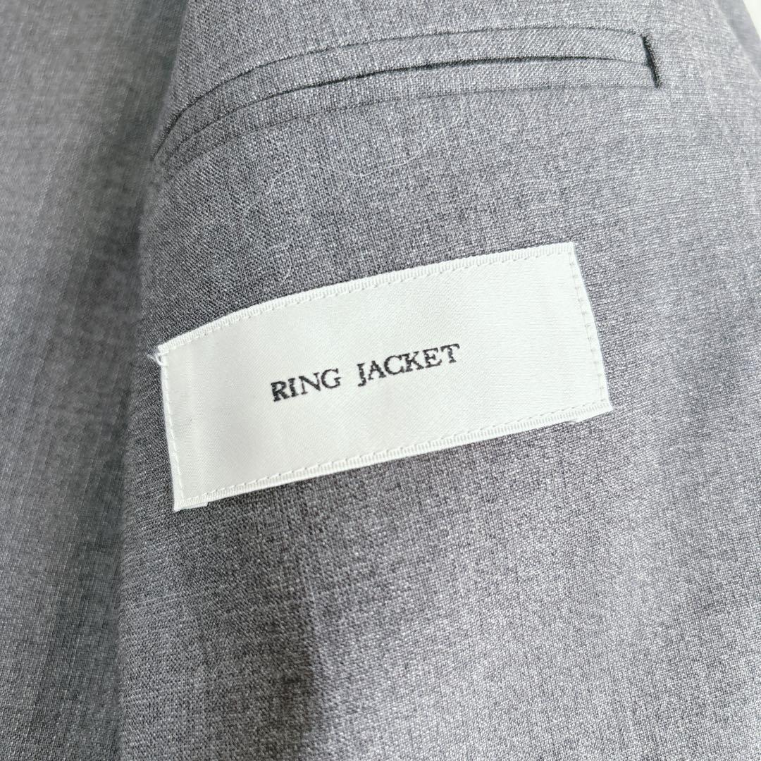 【新品タグ付き】リングジャケット　テーラードジャケット　アンコン　グレー