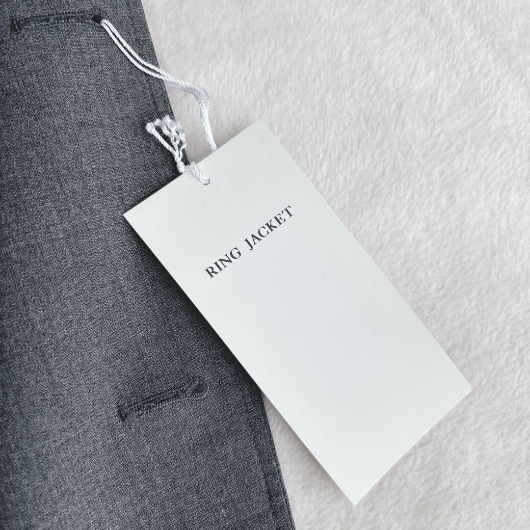 【新品タグ付き】リングジャケット　テーラードジャケット　アンコン　グレー