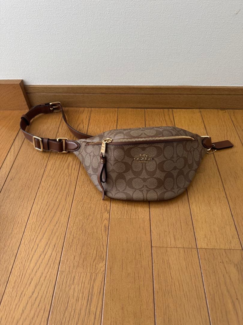 COACH ボディバッグ モノグラム ブラウン