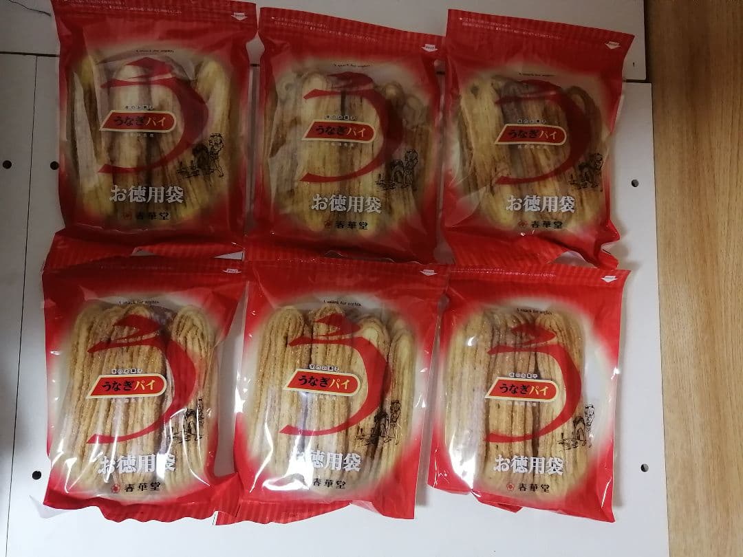 琴さま専用　うなぎパイ　ナッツ無し　６袋　お得用