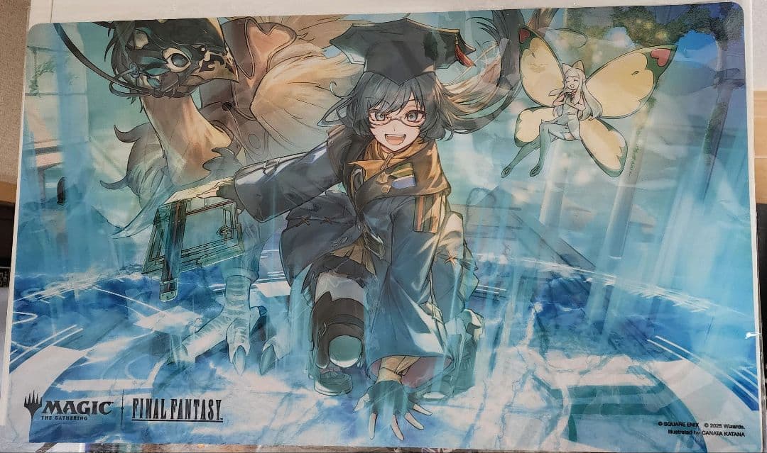 匿名配送　瞬唱の魔道士　プレイマット　FF ファイナルファンタジー