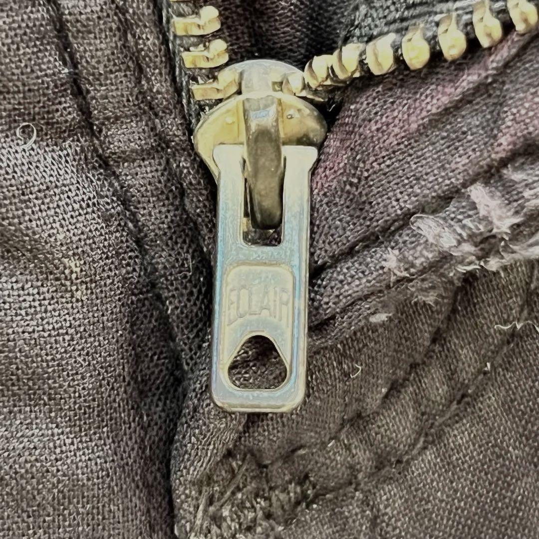 80s【Wrangler】ベルギー製 中綿入りキルトパンツ Black L