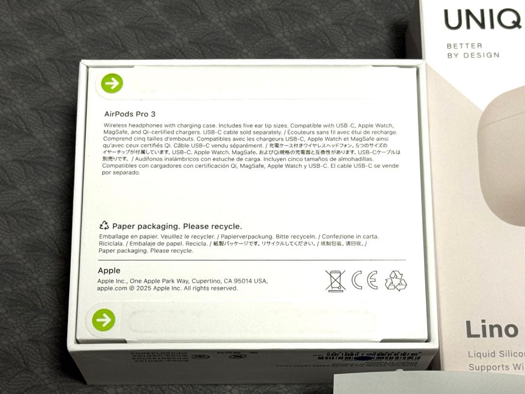 新品 AirPods Pro 3ケース付き1年保証付き