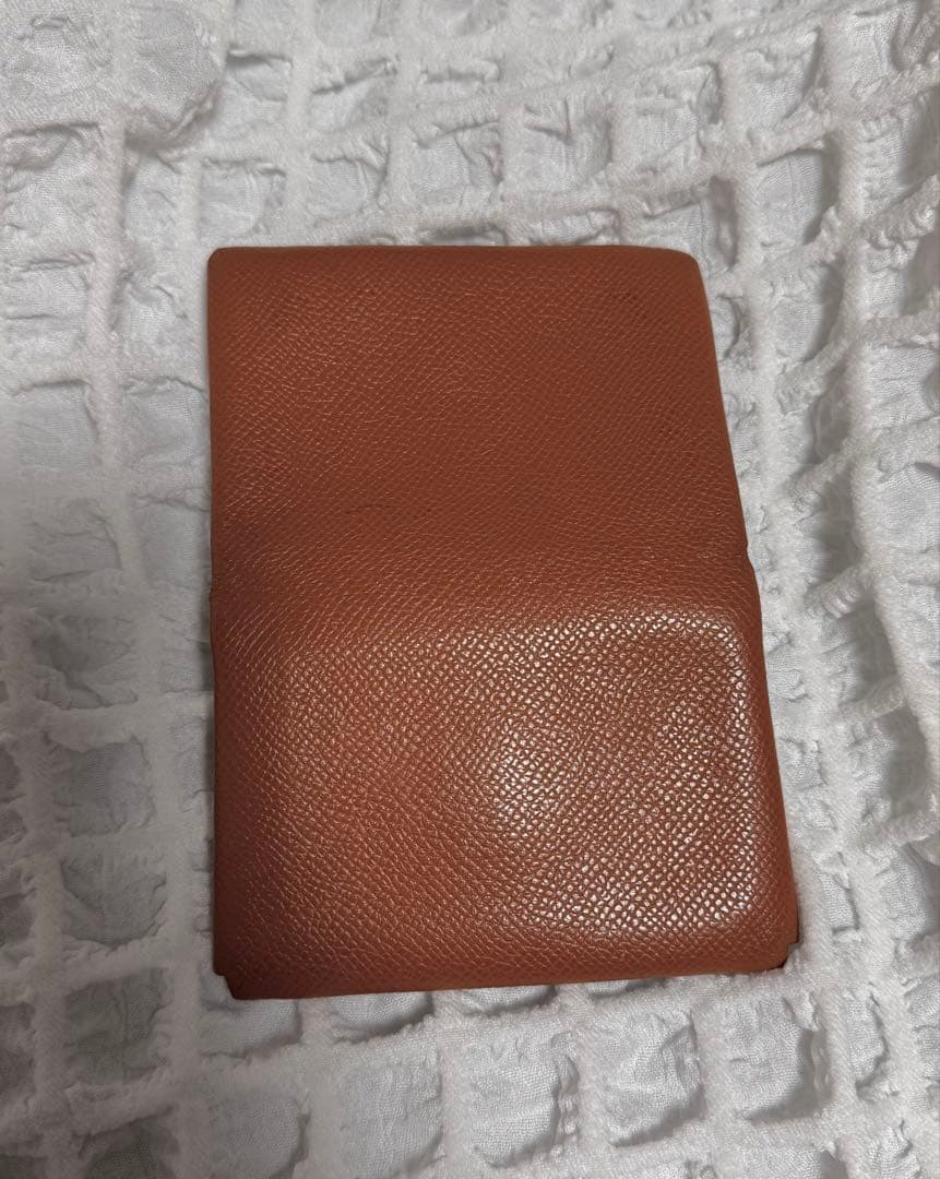 HERMÈS ブラウン レザー ケース