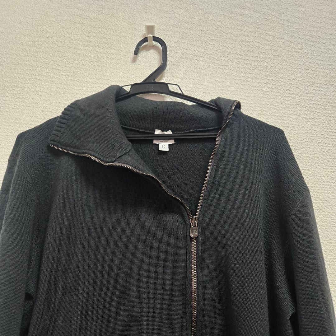 アルマーニコレツォーニ　ジップ ニット　ダブル ライダース型