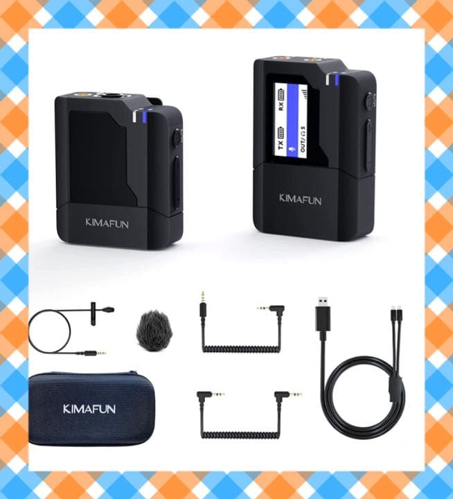 ワイヤレスマイク 付けクリップマイク