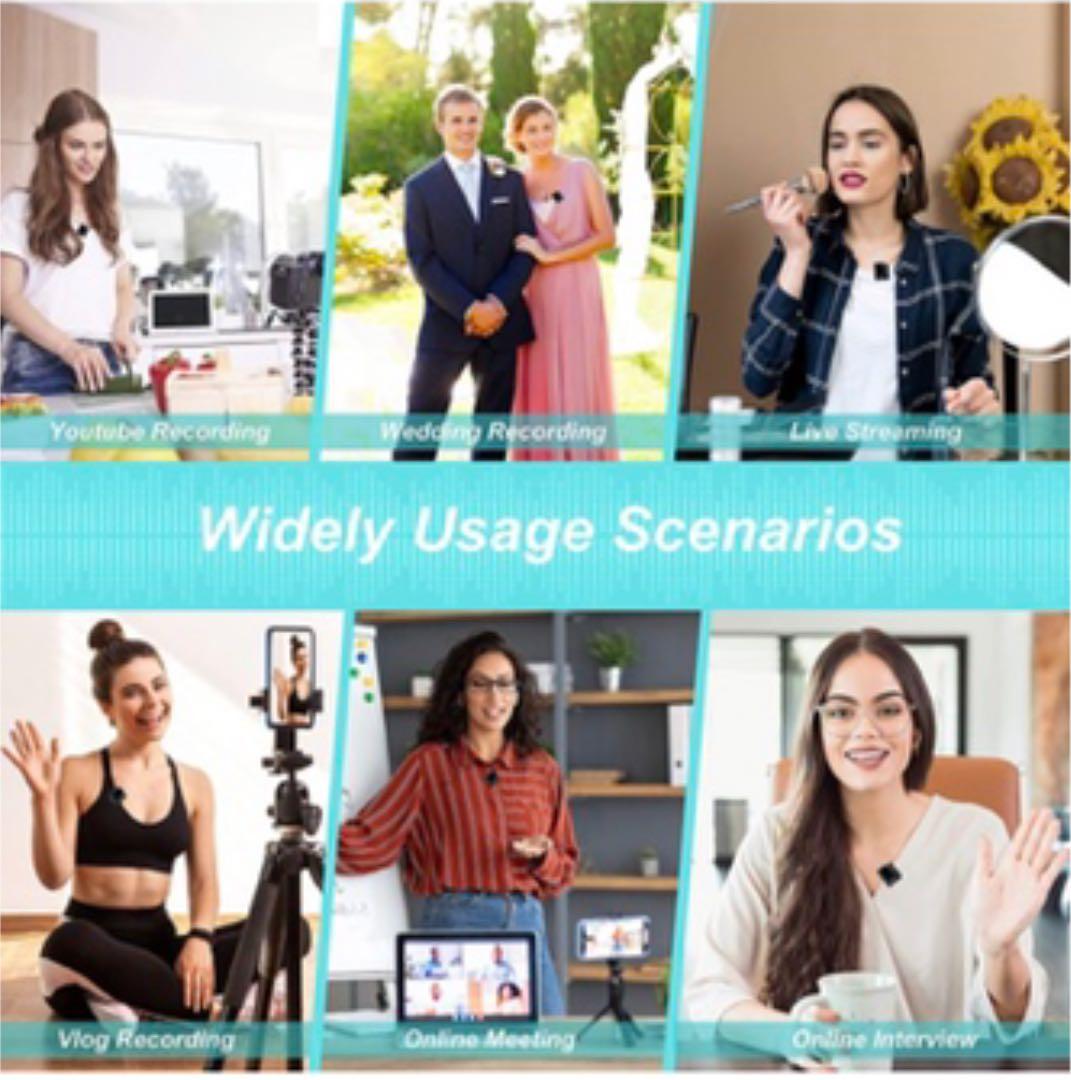 ワイヤレスマイク 付けクリップマイク